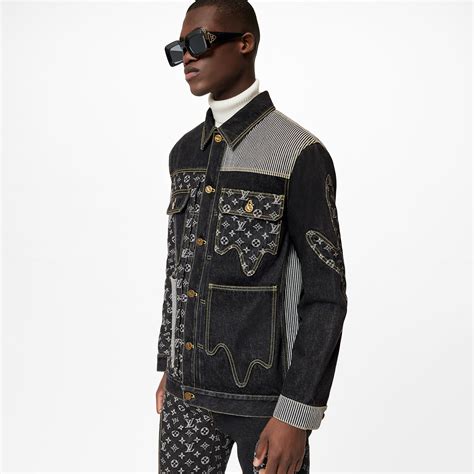 pantaloni lunghi louis vuitton|louis vuitton denim jacket.